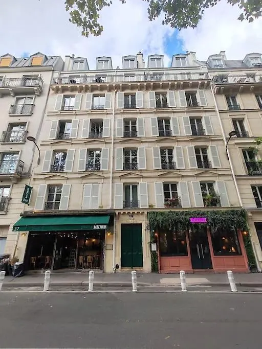 Studio Moderno Al Centro Di Parigi - Republique Paris
